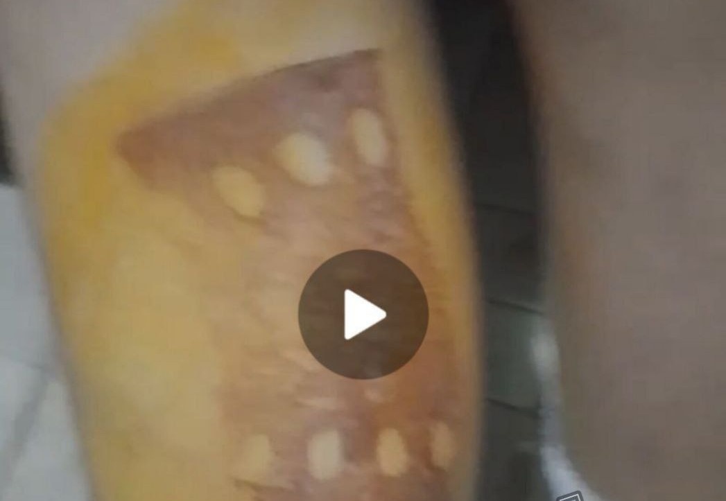 Скриншот видео от очевидцев