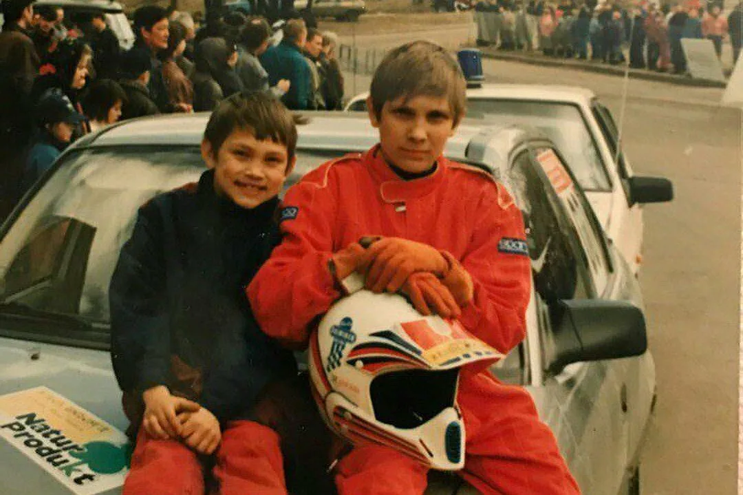 Юный Виталий. Фото forumf1.news