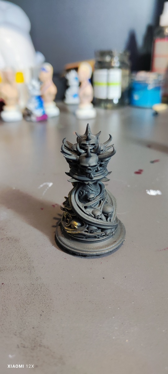 Готовая напечатанная модель .