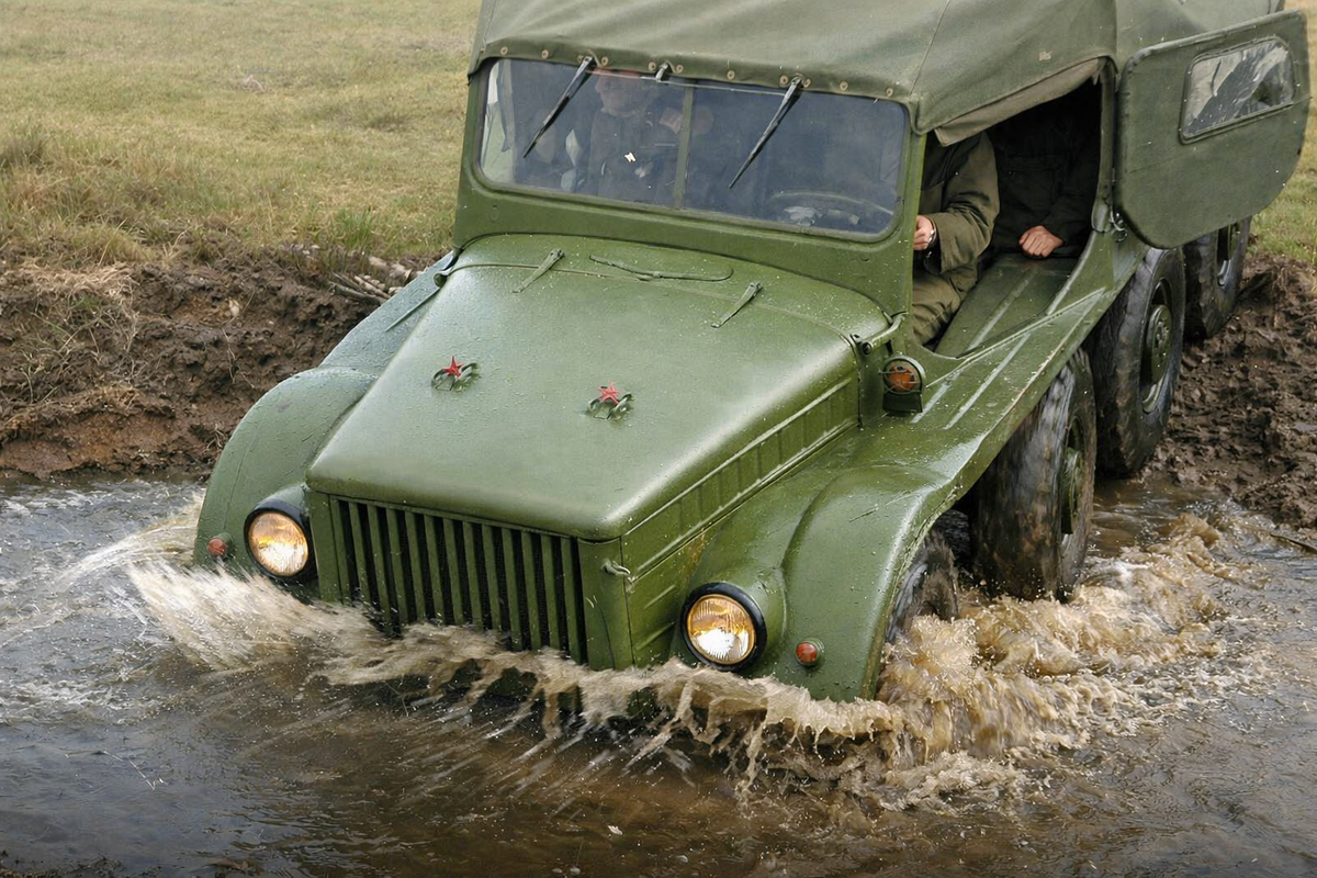 ГАЗ-62Б на испытаниях