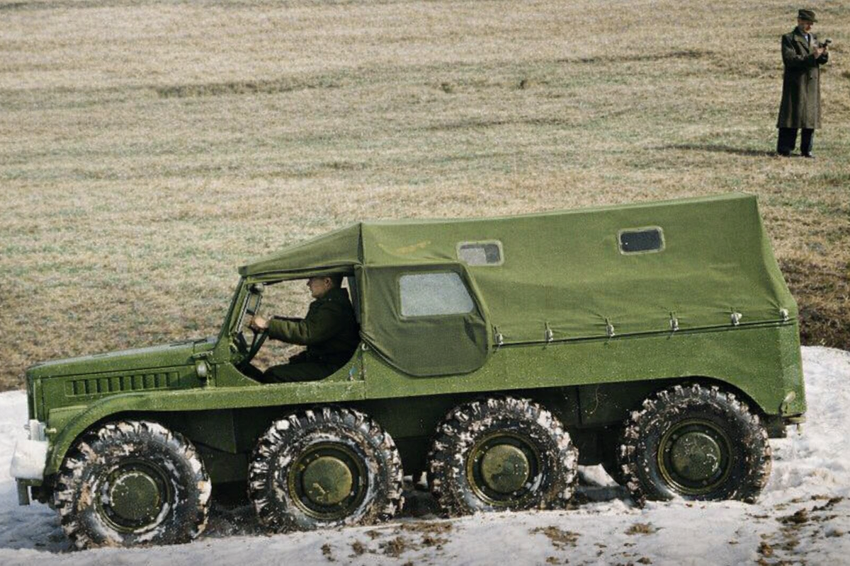 ГАЗ-62Б на испытаниях