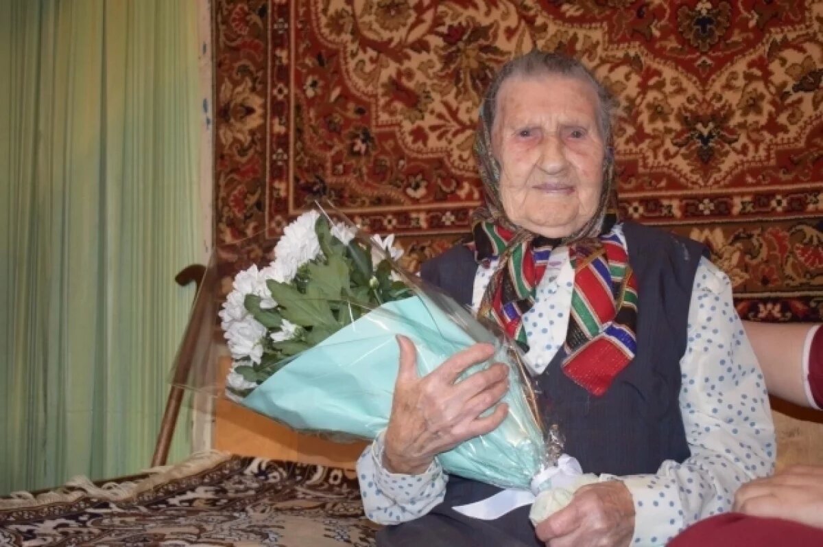    Рязанка отметила 102-летие: ветеран войны получила заслуженное признание