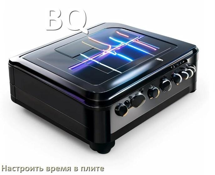 
Как на плите BQ установить время и настроить часы