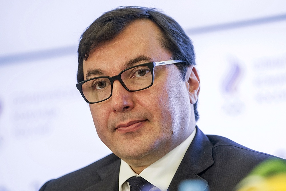    Президент Всероссийский федерации волейбола Станислав Шевченко / Евгений Биятов/ РИА Новости