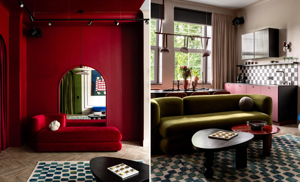 Проект дизайнера Анастасии Галезник с материалами LOYMINA Group