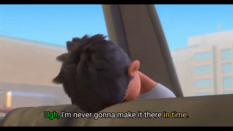 Эх, не быть мне там вовремя