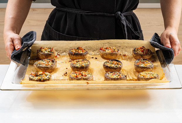 Как приготовить шампиноны в духовке дома – пошаговый рецепт