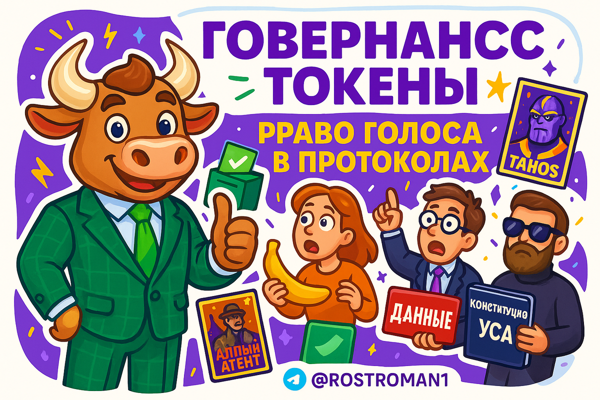    Governance токены: как 10 держателей управляют голосом всего протокола РоСТ | Роман о Системном Трейдинге