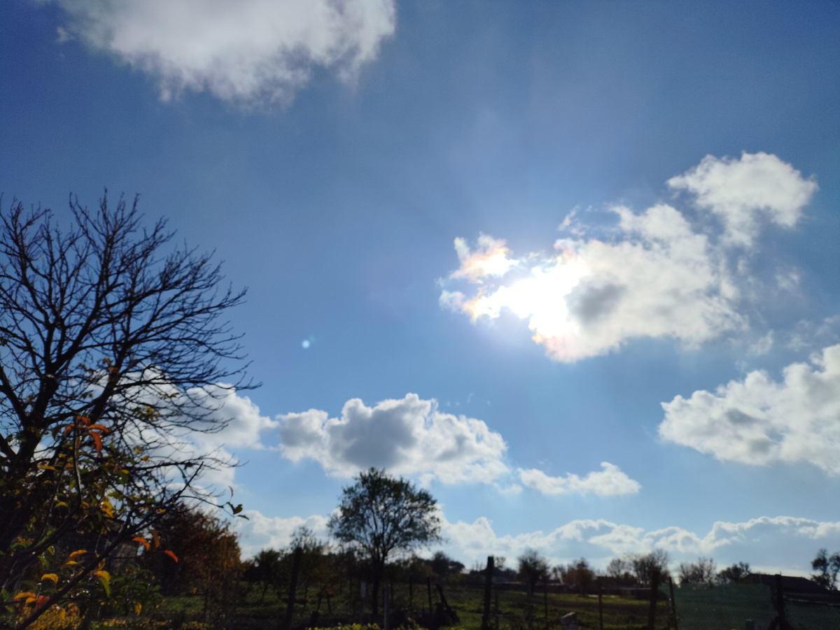 Сегодняшнее небо