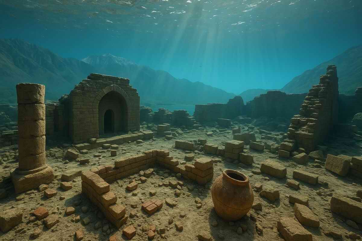 Подводный город Иссык-Куля найден археологами
