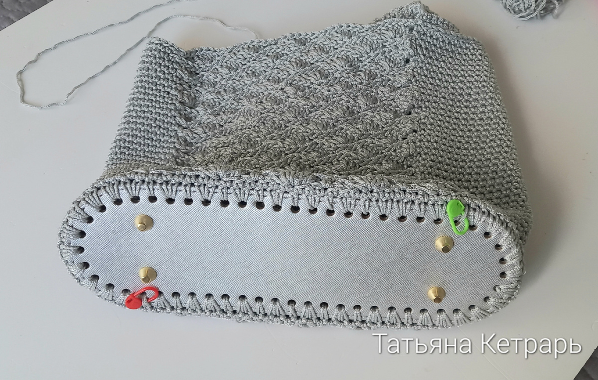Сумка крючком. Фото сделано 16 июля 2025 года.