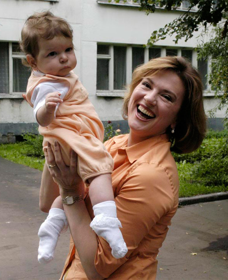  Светлана Сорокина с дочерью Тонечкой. Фото: eg.ru