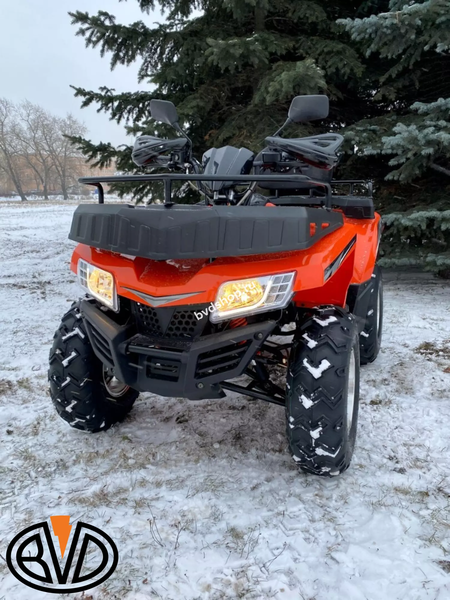 Квадроцикл — это универсальный транспорт