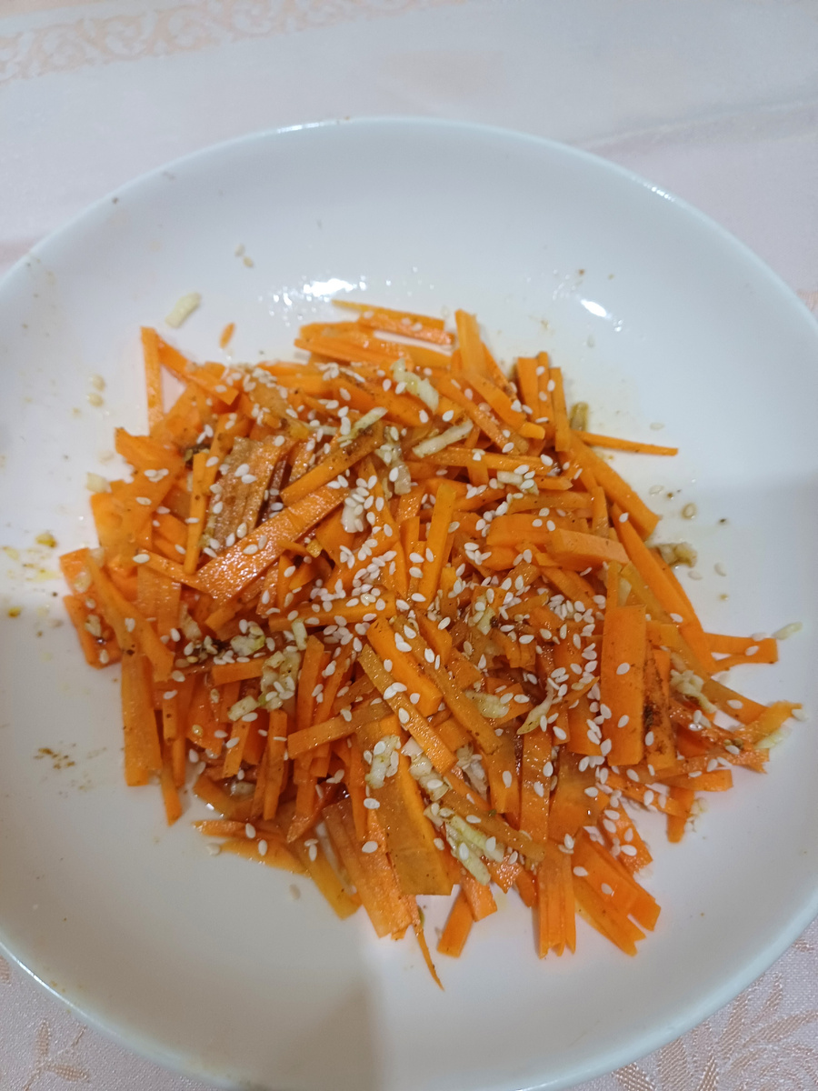 Салат готов.