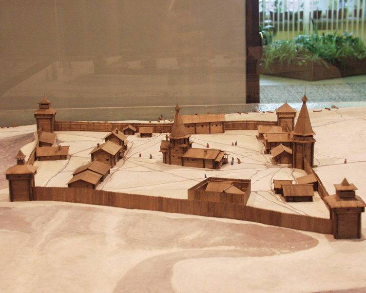 Красноярский острог, реконструкция. Источник - https://topwar.ru