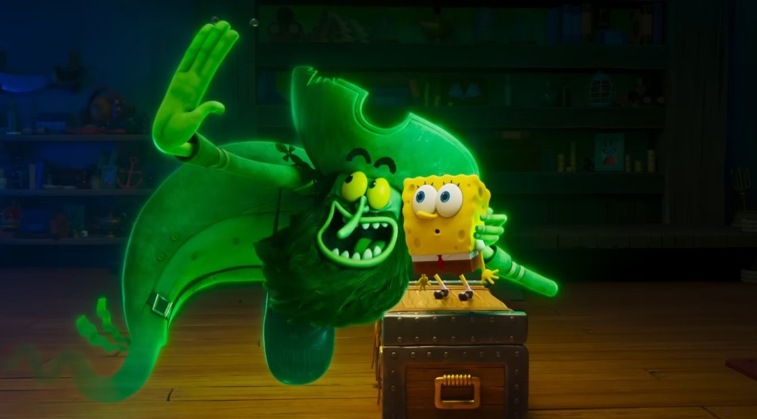     Кадр из мультфильма «Губка Боб: В поисках квадратных штанов» (2025)