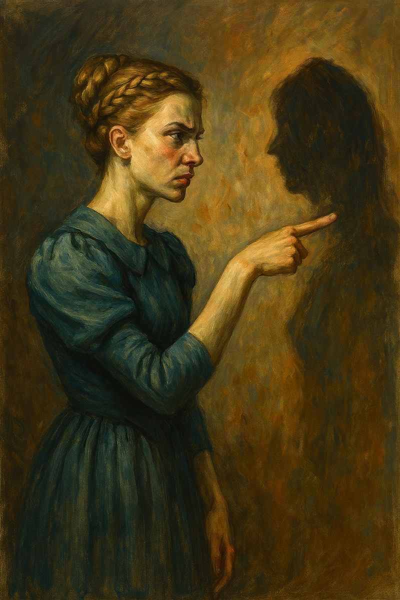 Она хотела быть идеальной.
Она стала тенью.