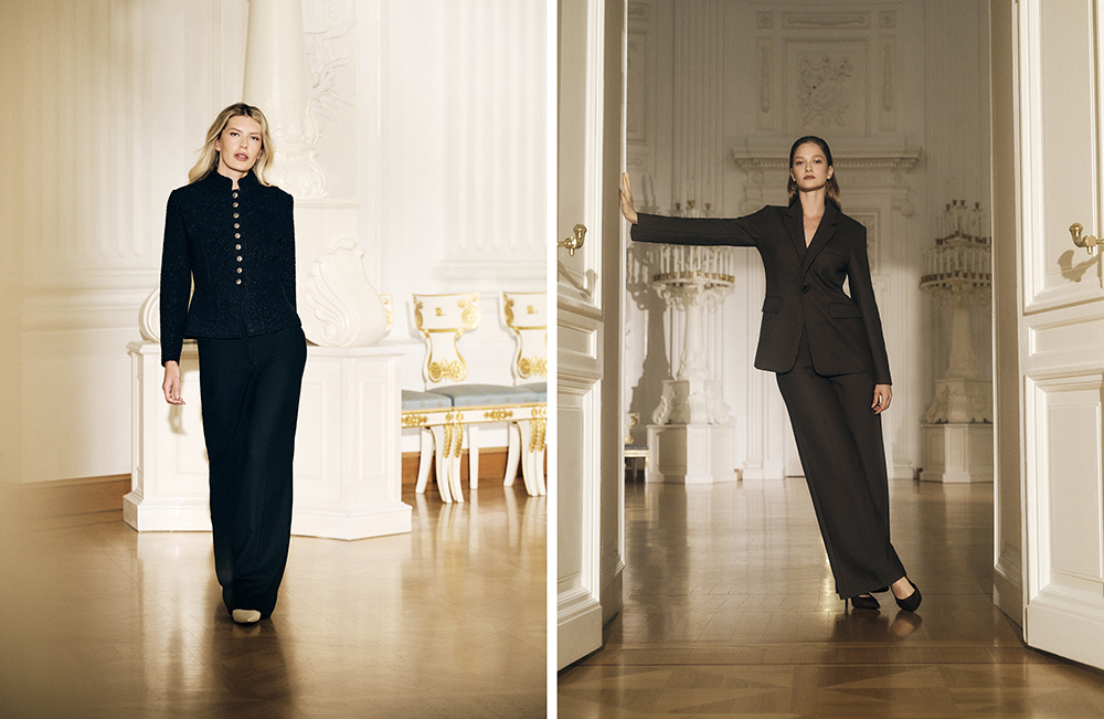     Женственные образы с жакетами из арт-проекта «Искусство быть женщиной», созданного в коллаборации бренда Lusio и компании «Феномен культуры».    
 Фото: пресс-служба