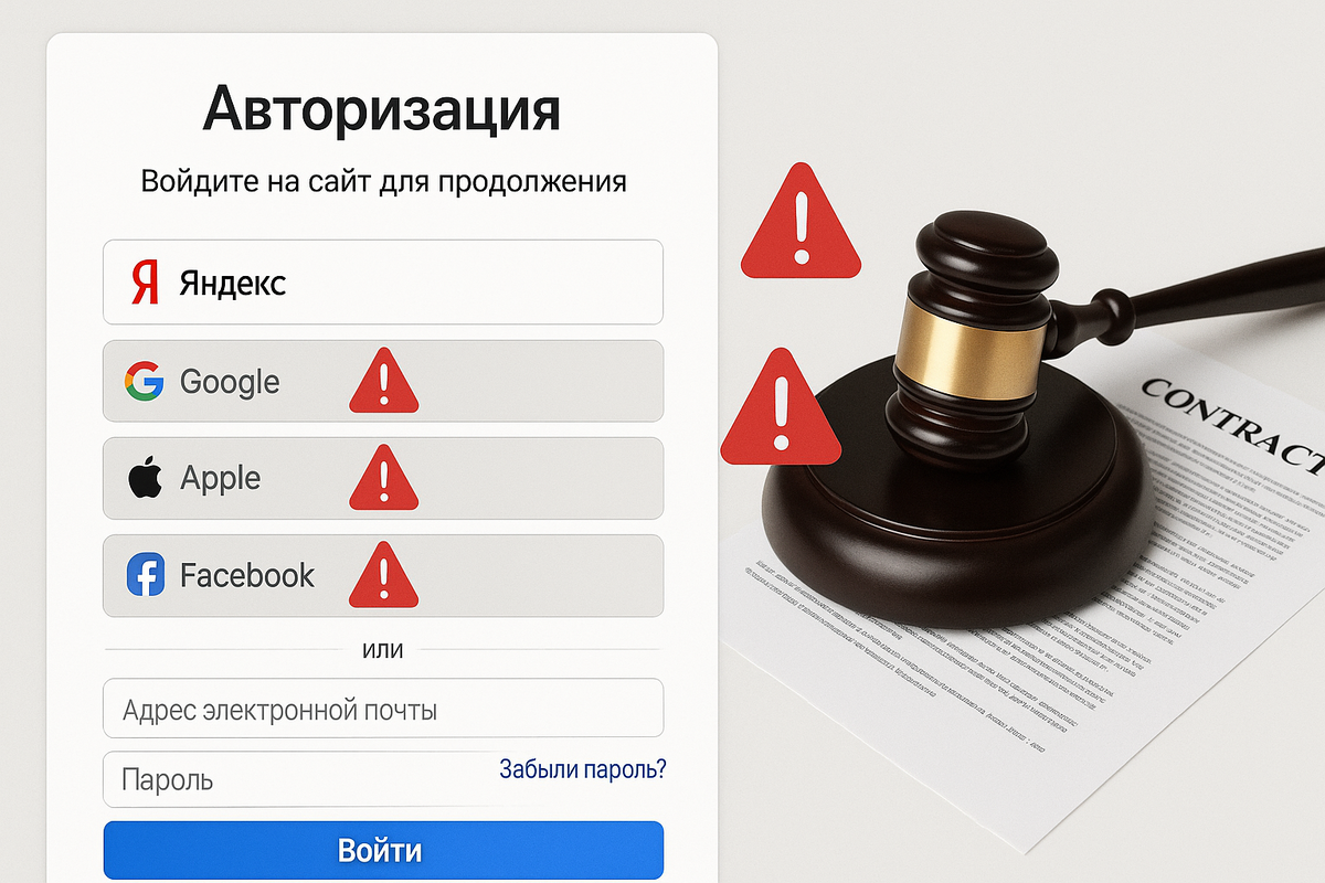 авторизация российских пользователей