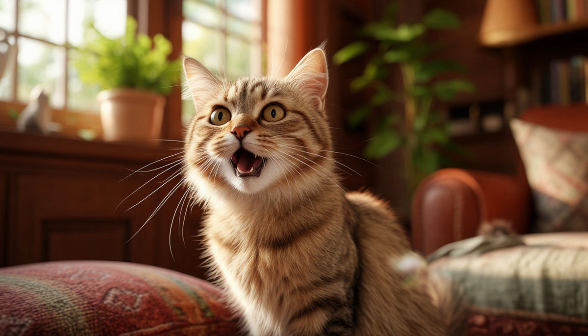 Иногда громкое мяуканье – это просьба о помощи. Главное – вовремя услышать своего питомца.