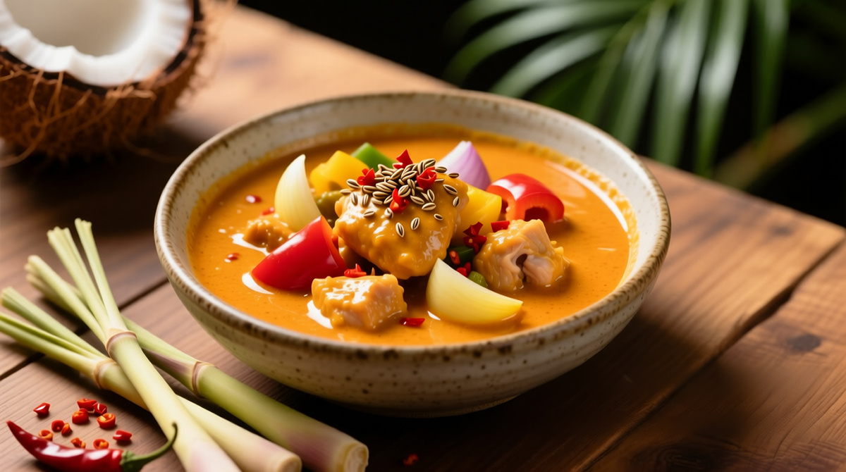 Маринад карри с кокосовым молоком