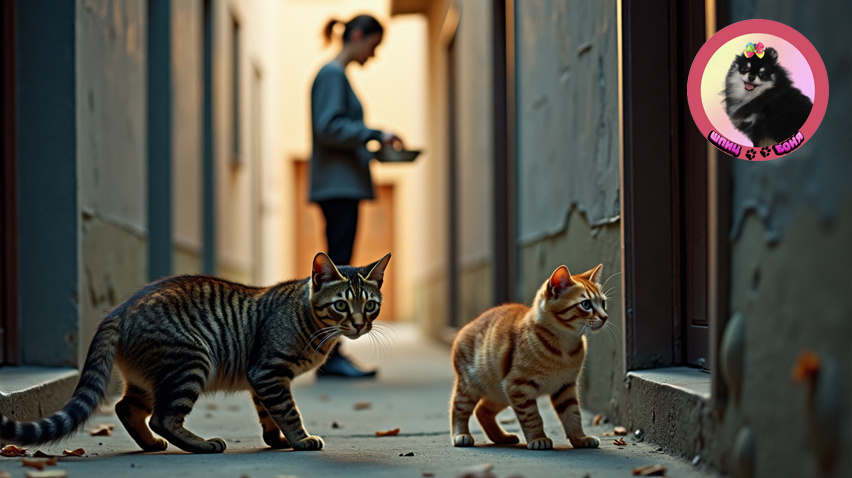 уличная кошка