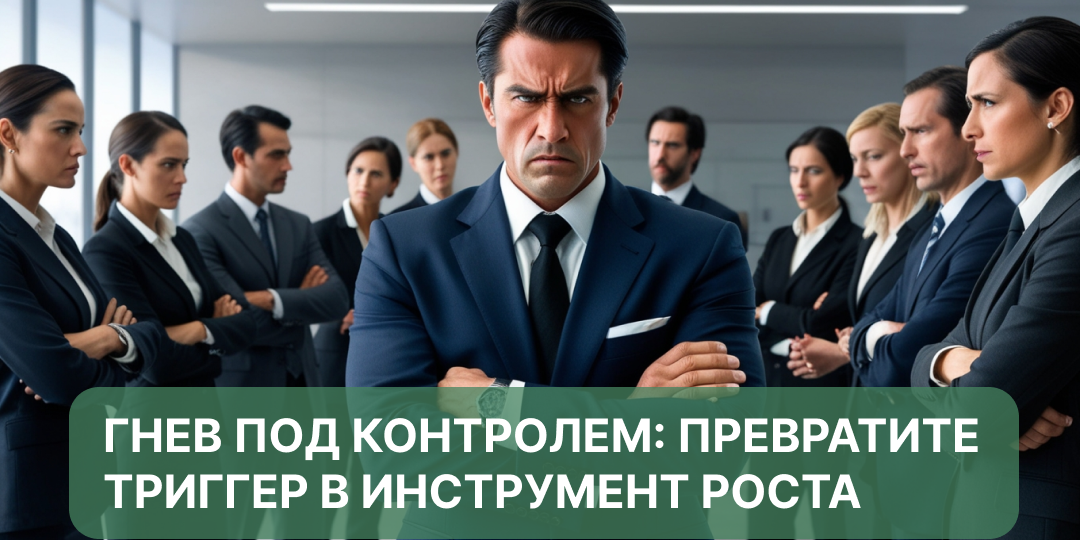 Гнев под контролем: превратите триггер в инструмент роста