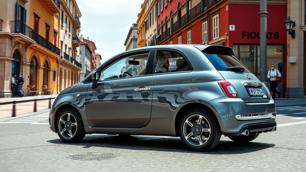    Как Fiat 500e электрический 2025 справляется в итальянских городах?