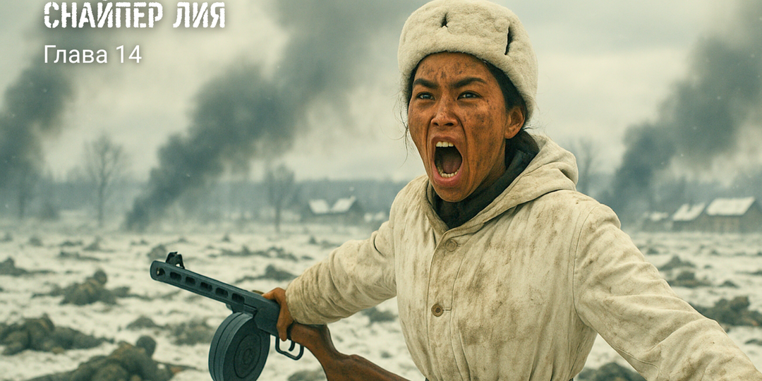 Атака захлебнулась и офицеры погибли. Тогда 18-летняя Лия встала во весь рост...