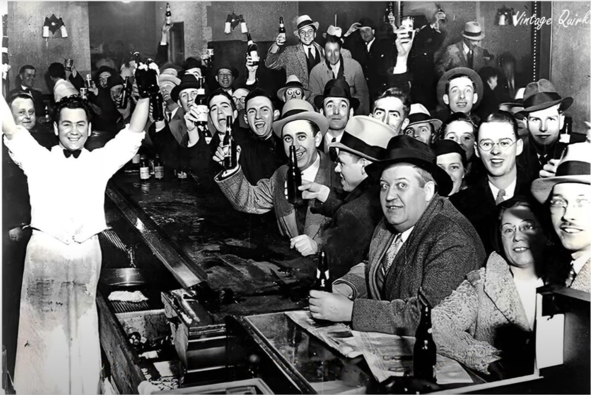 Бар в Нью-Йорке 1933 год