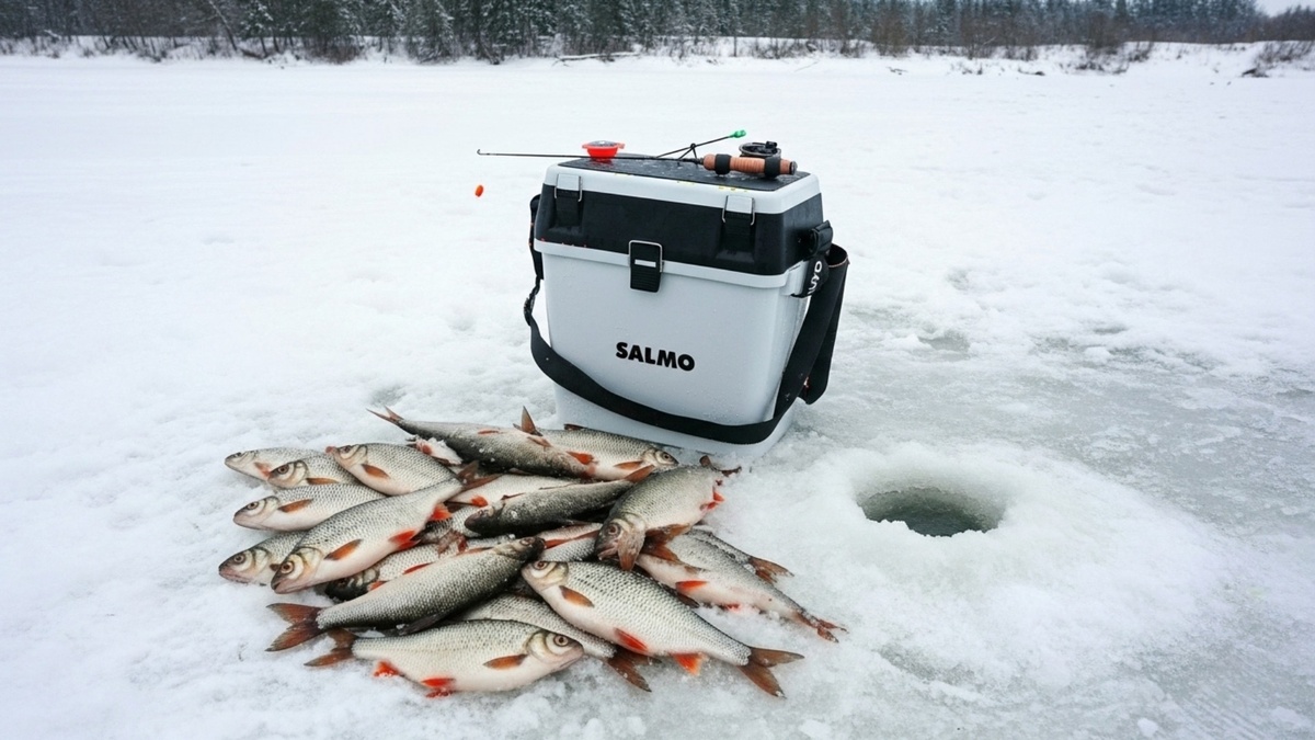 КАК ПОЙМАТЬ МНОГО ПЛОТВЫ НА МОРМЫШКУ