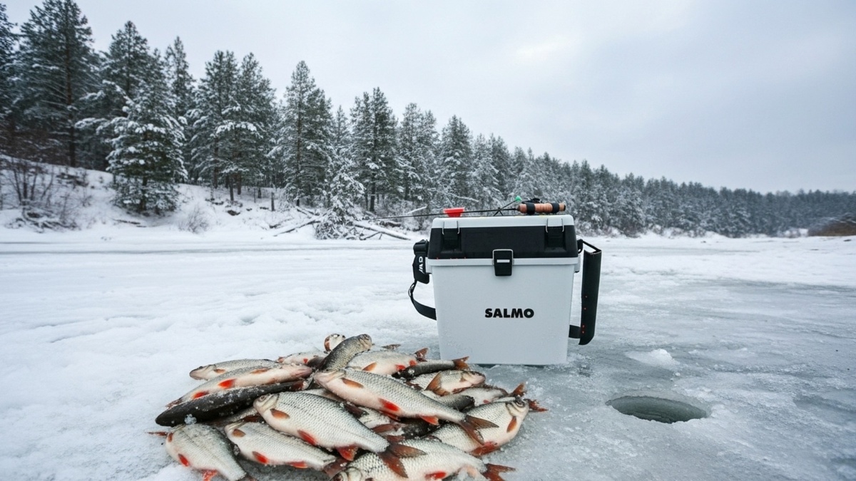 КАК ПОЙМАТЬ МНОГО ПЛОТВЫ НА МОРМЫШКУ