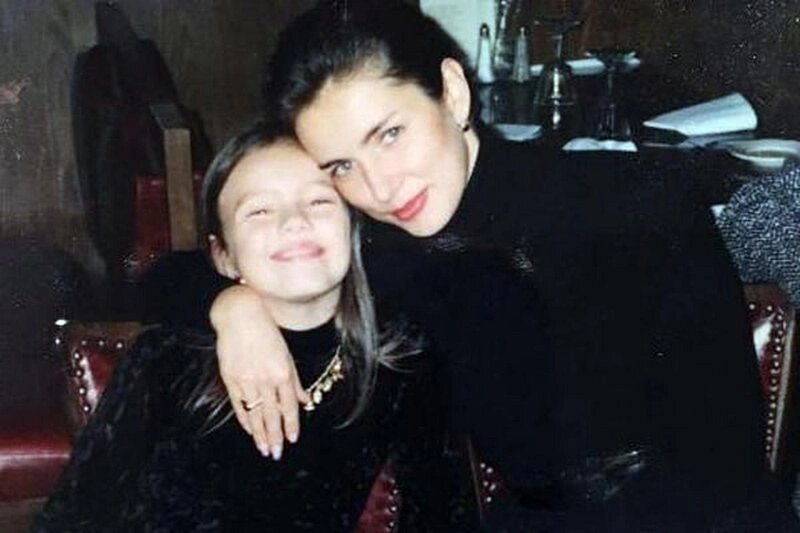 Ольга со своей дочерью Викторией от первого брака