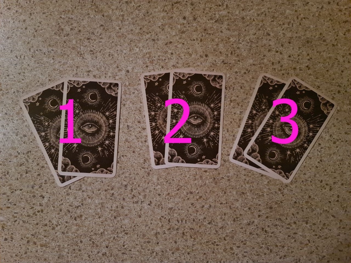 Позиции расклада. Фото автора