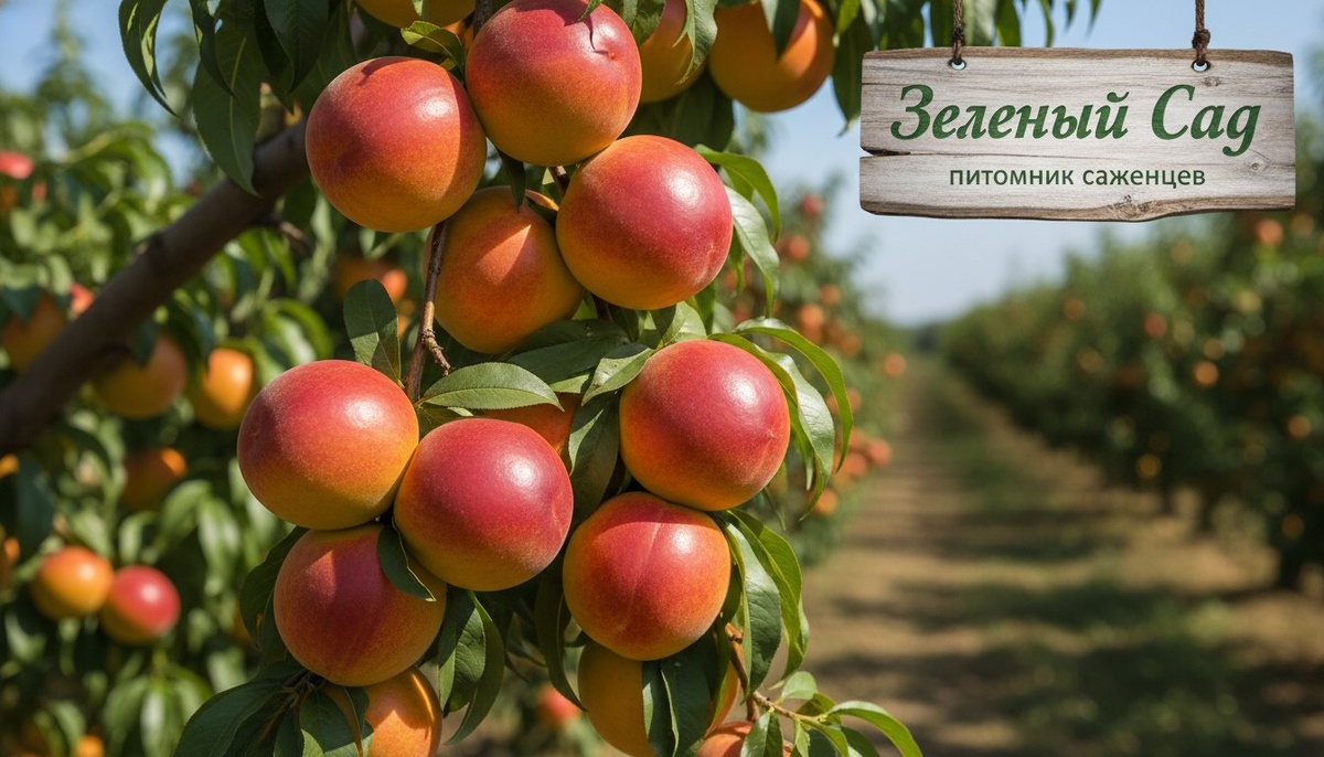Гид по выращиванию саженцев нектарина от питомника Зеленый Сад в Нижнем Новгороде.