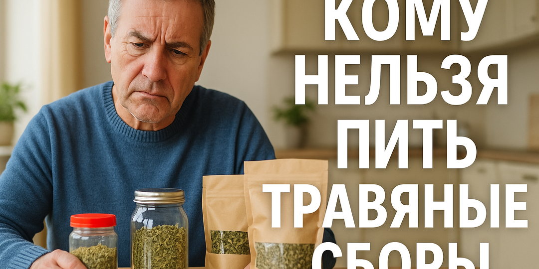 Кому нельзя пить травяные сборы?