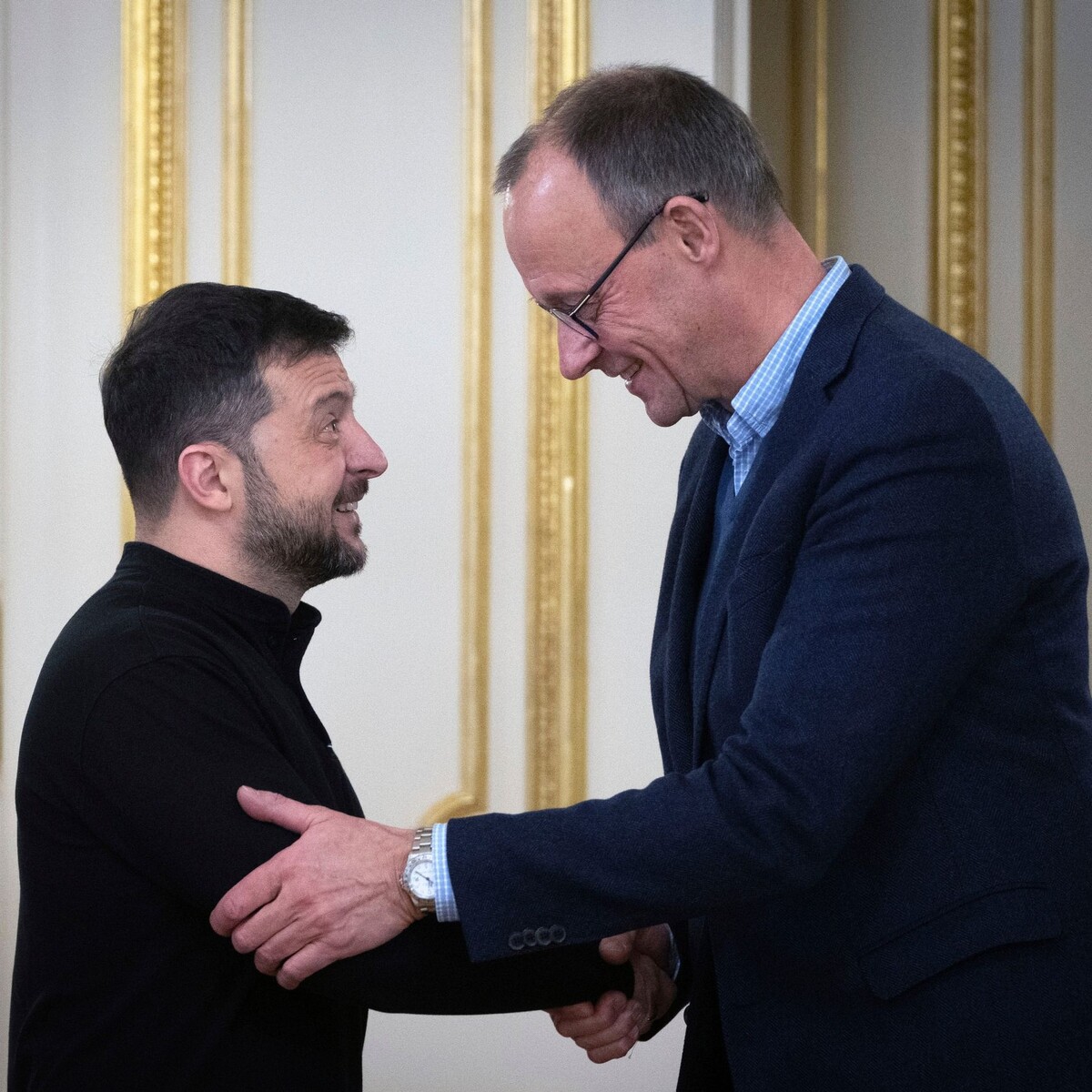 Владимир Зеленский и Фридрих Мерц