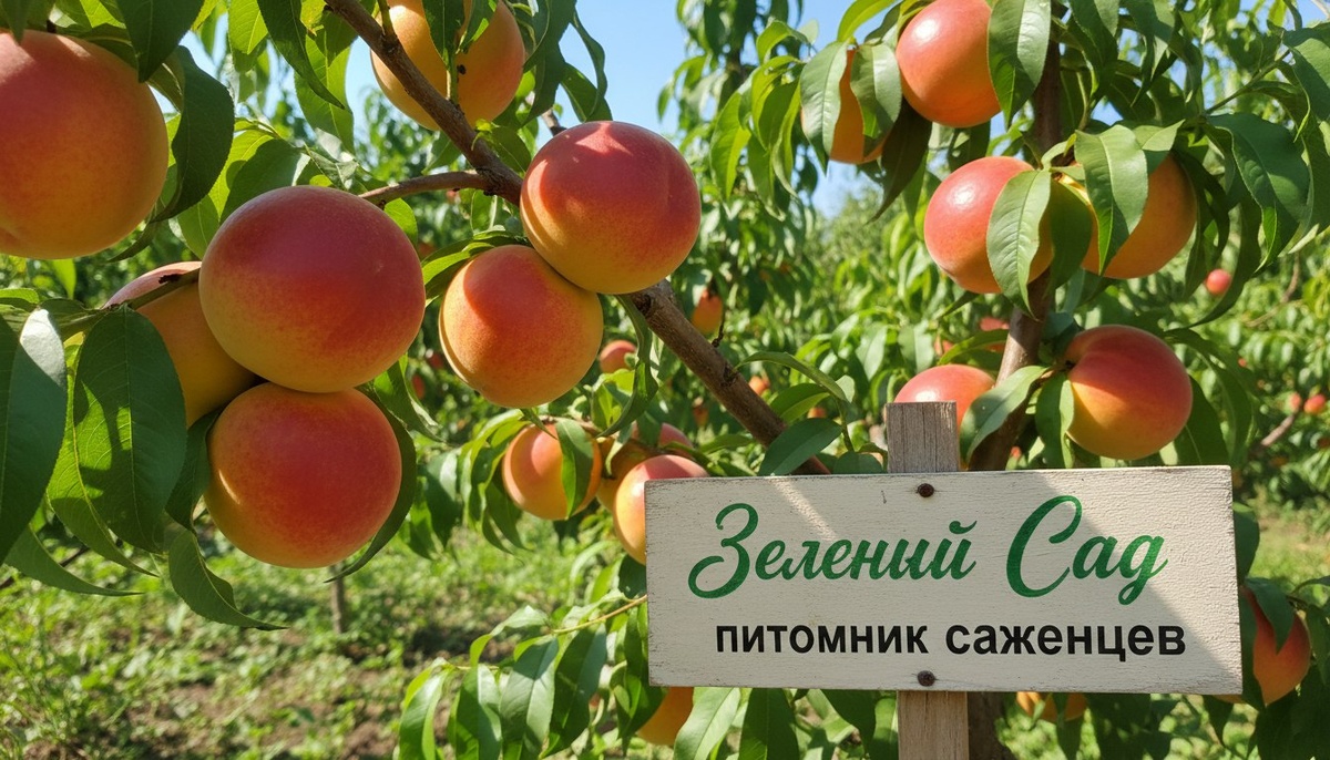 От питомника Зеленый Сад в Ростове-на-Дону — советы по выращиванию саженцев нектарина.