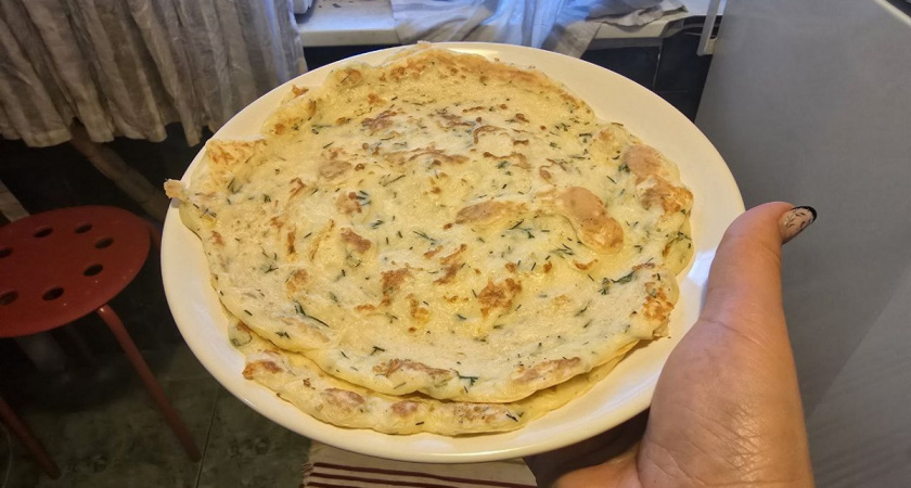    Вкуснейшие лепешки без возни с раскаткой — так вкусно, что на завтрак готовлю только их