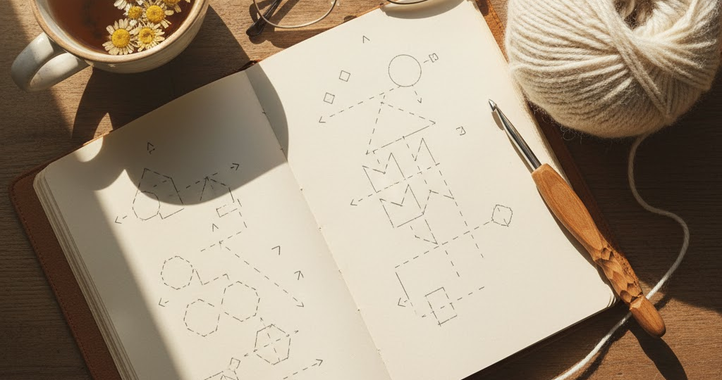 Как читать и вязать по схемам – ключ к любому узору!