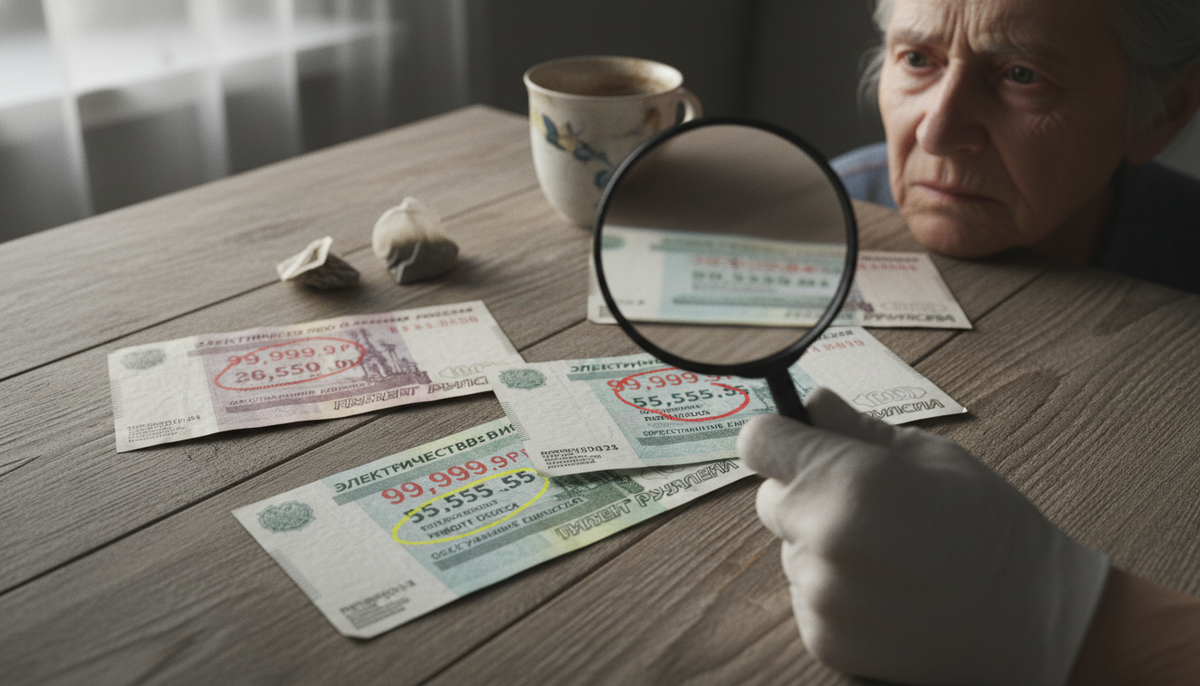 Квитанции, в которых появляются долги из воздуха. Знакомо многим.