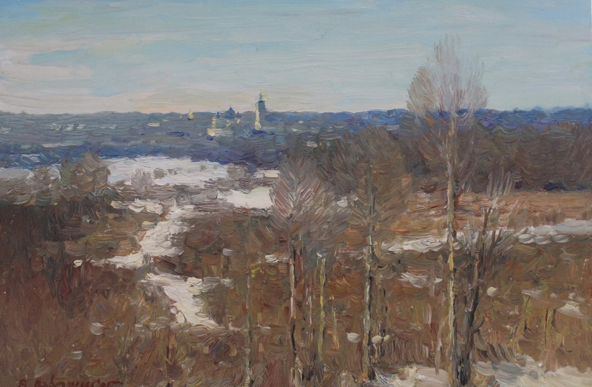 Вадим Левахин. Ранняя весна. 2025