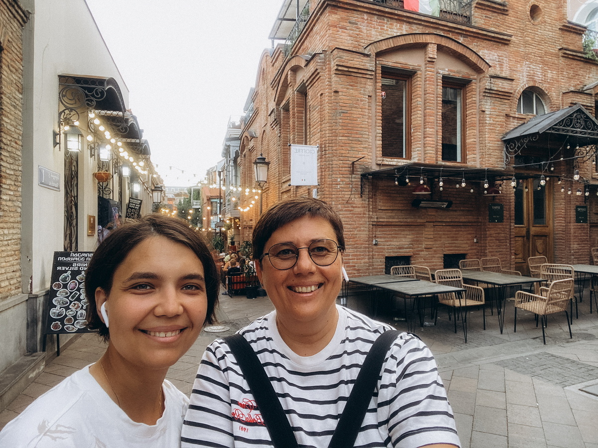 В сердце старого Тбилиси. Фото из архива автора