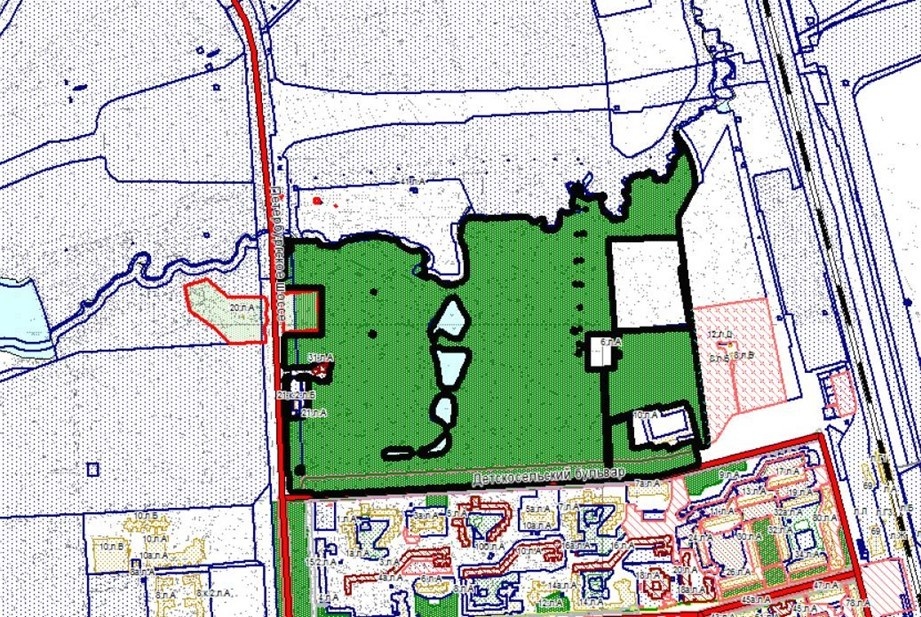 Автор фото: госзакупки. Территория, выделенная под благоустройство.