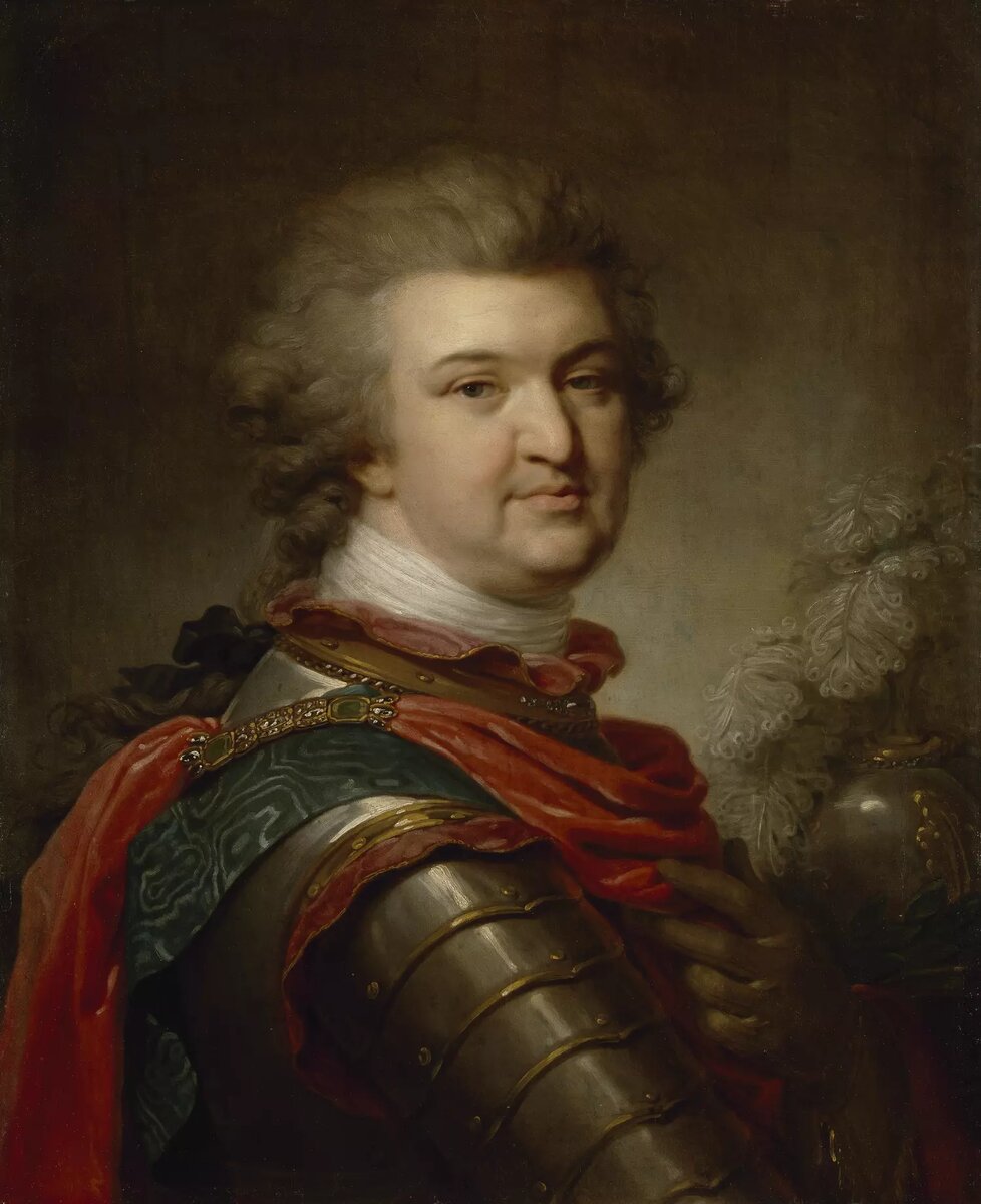 Портрет светлейшего князя Григория Александровича Потёмкина-Таврического. Иоганн-Баптист Лампи-ст. Ок. 1791 года