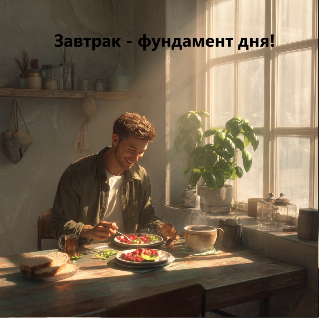 Правильное питание при похудении — энергетичный завтрак для сохранения сил.  