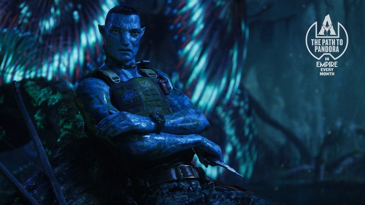 Стивен Лэнг в фильме «Аватар: Пламя и пепел».Источник: Empire Magazine