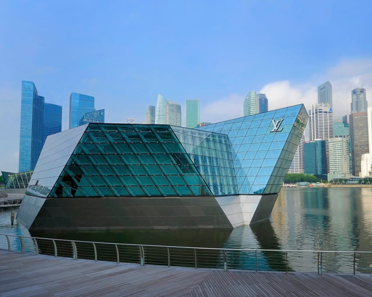 Louis Vuitton Island Maison в Сингапуре