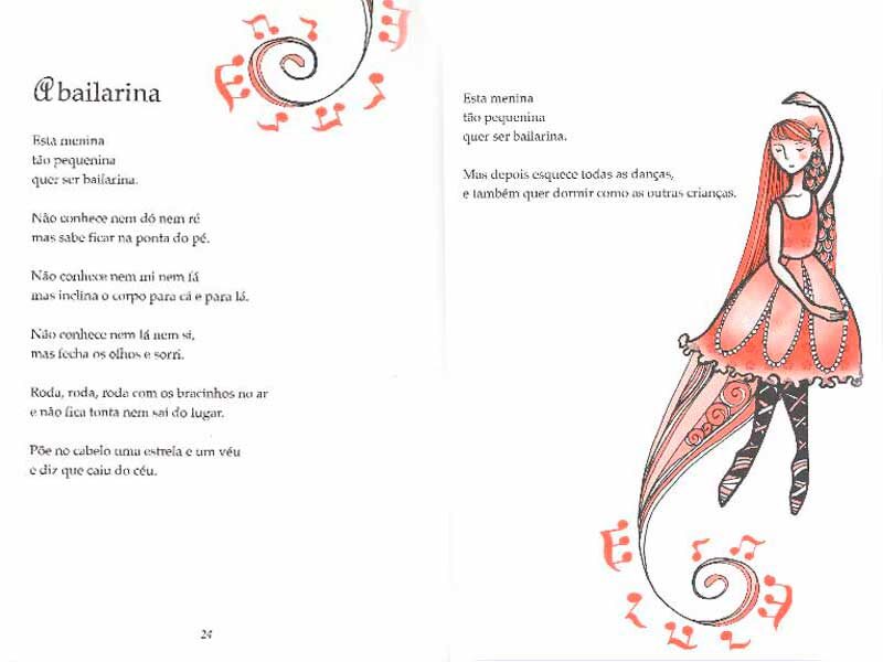 Балерина иллюстрация из книги Ou isto ou aquilo в свободном интернет доступе