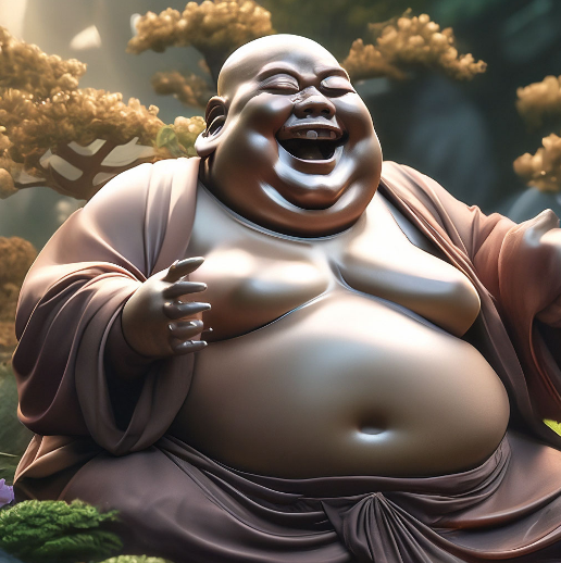 Будда проповедует свинье